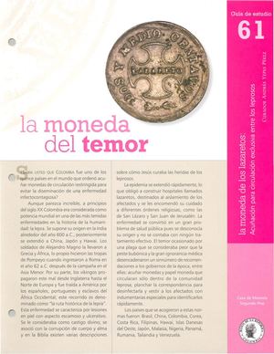La Moneda De Los Lazaretos Acuñación Para Circulación Exclusiva Entre Los Leprosos