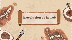 Brown Cream Illustrative Fossils And The Story Of Evolution Presentation