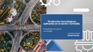 Tendencia Tecnologicas de la contabilidad