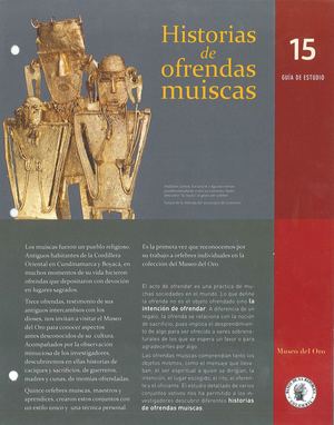 Historias De Ofrendas Muiscas