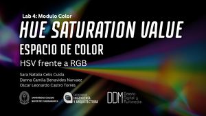 Hue Saturation Value