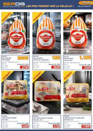 Promo Poulet Frangosul Et Bouquet