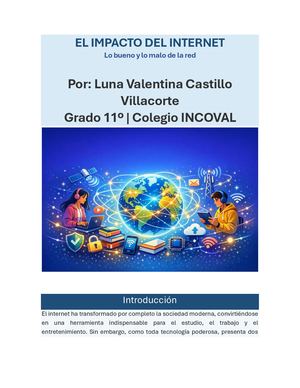 Lo Bueno Y Malo Del Internet