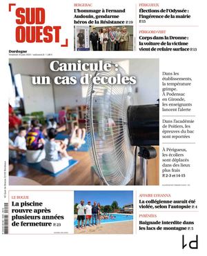 Sud Ouest Venredi 19 Juin