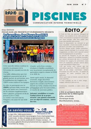Journal Interne N°7 Juin