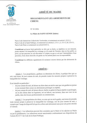 Arrete 45 2026