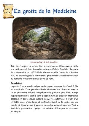 1 La Grotte De La Madeleine