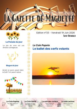 Gazette De Maguette 19 06 26
