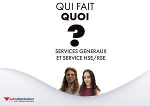 Qui Fait Quoi Service Hse Généraux