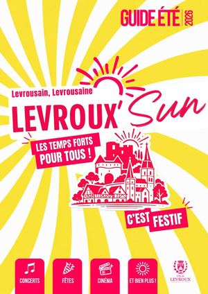 Levroux'sun - guide été 2026
