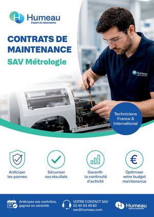 Contrats de Maintenance SAV Métrologie HUMEAU