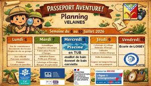 Plannings Velaines