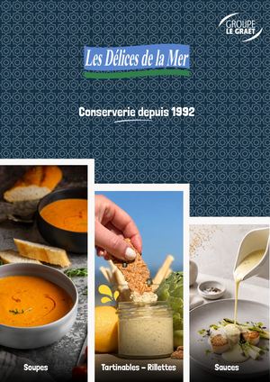Catalogue Nos Savoir-faire Délices de la Mer