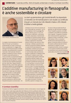 Custom Flexo ne Il Sole 24 Ore 19.06.2026