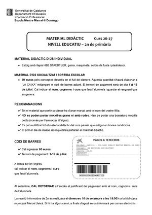 2n Llibres I Material 26 27