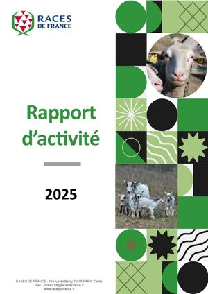 Rapport D'activité 2025 Races de France