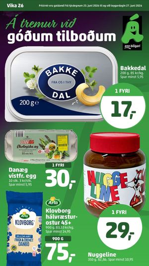 Á tilboðsblað vika 26 2026