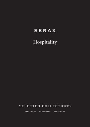 Serax Catalogue Hospitality