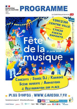 Programme Fête De La Musique Garéoult 2026