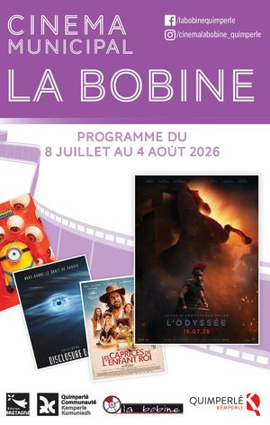 La Bobine - Programme du 8 juillet au 4 août 2026