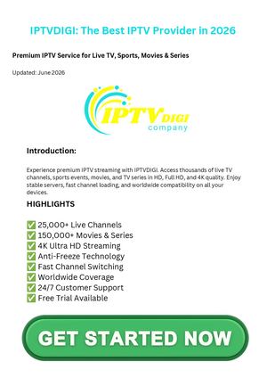 IPTVDIGI: The Best IPTV Provider in 2026