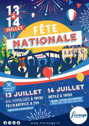 A3 Affiche Fête Nationale 2026