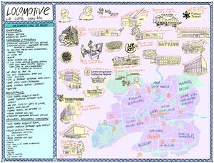 Carte Sensible Locomotive