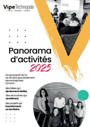 Panorama d'activité 2025 Vipe Technopole