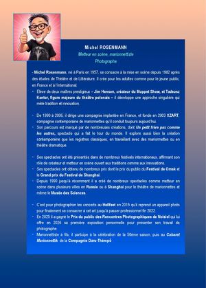 Cv Michel ROSENMANN