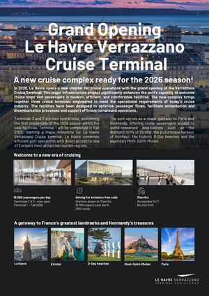 Flyer Le Havre Verrazzano Cruise Terminal April 2026