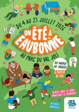 Flyer Un été à Eaubonne 2026
