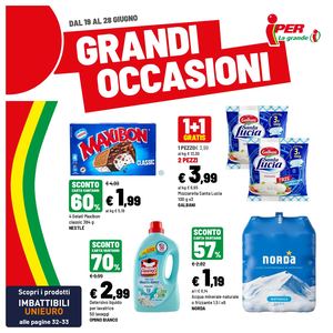 Volantino Iper Dal 19 Al 28 Giugno 2026