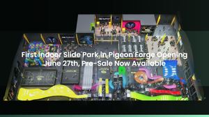 First Indoor Slide Park in Pigeon Forge Opening June 27th, Pre-Sale Now Available