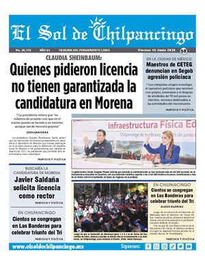 El Sol De Chilpancingo 19 Junio 2026 Compressed