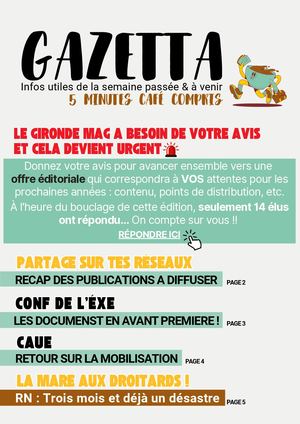 Gazetta 20 Juin 2026