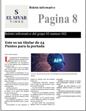 Boletin Diario El Sivar Times