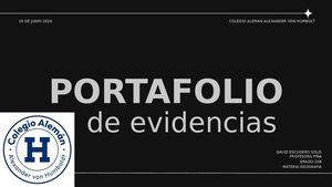 Portafolio De Evidencias