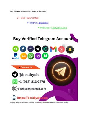 How To Buy Telegram Accounts Safely A Step By Step Guide