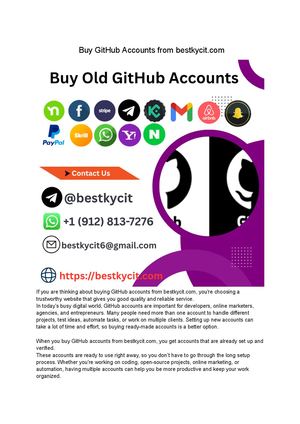 Top 6 Sites To Buy Github Accounts In This Year 2026