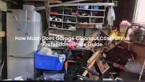 How Much Does Garage Cleanout Cost? DIY vs Professional Price Guide