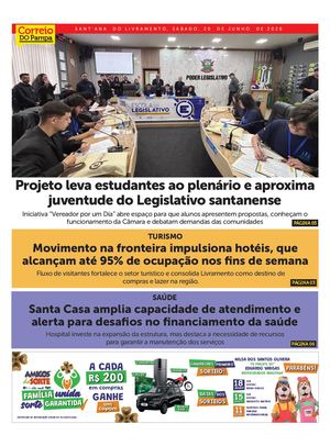 Jornal Correio Do Pampa 20 De Junho 2026