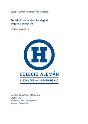Semestre 2: Portafolio De Evidencias 2