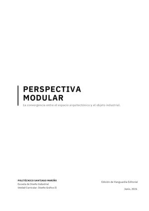 Libro Foto Perspectita Modular Leonela Arrieta