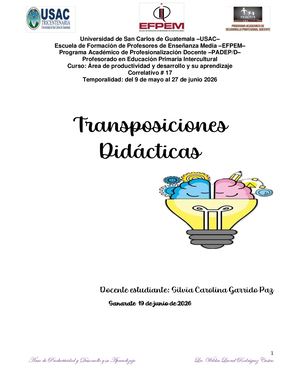 Transposición Pd S