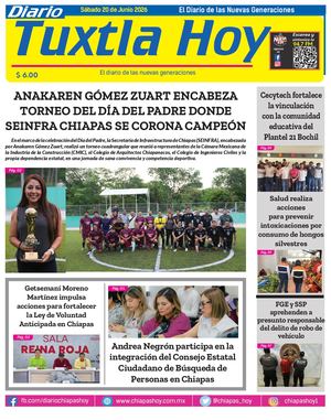 Tuxtla Hoy 20 De Junio 2026