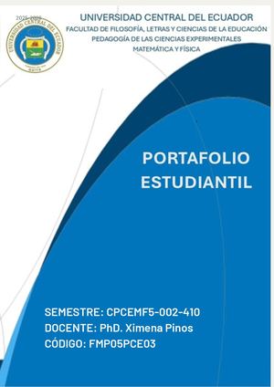 PORTAFOLIO DE ETICA
