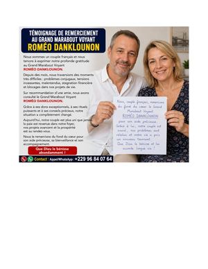 Puissant Maitre Marabout Africain +22996840764, Retour affectif rapide, Retour amoureux rapide, Faire revenir son ex, Envoutement amoureux puissant