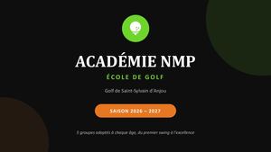 Ecole De Golf 2026 2027