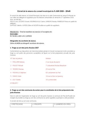 Extrait Cm Du 05062026 Pour Bm