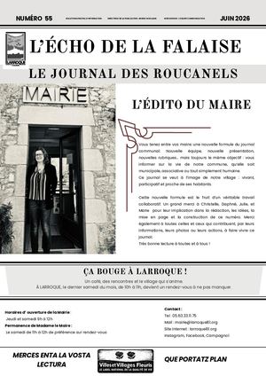 Echo de la Falaise n°55 2026
